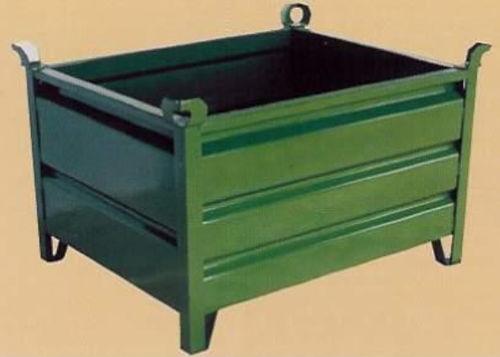 metal crate / storage / transport / stacking