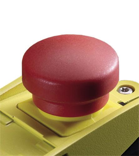 emergency stop push-button switch / mushroom / latching / IP65