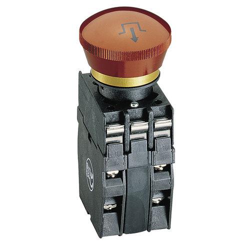 emergency stop push-button switch / mushroom / IP65