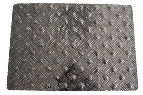 aluminum mat / podotactil / with diamond pattern