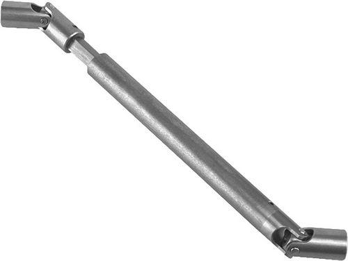 universal joint shaft / telescopic / steel / manual