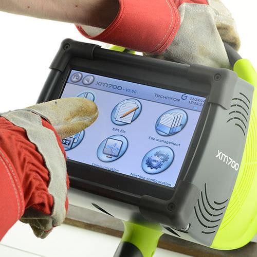 dot peen marking machine / hand held / portable / deep marking
