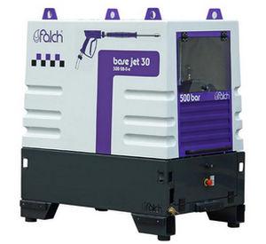 hot water cleaner / three-phase / stationary / with tank