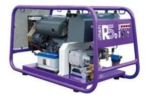 hot water cleaner / diesel engine / stationary / high-pressure