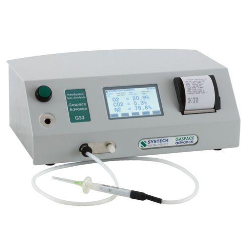 oxygen analyzer / gas / carbon dioxide / benchtop