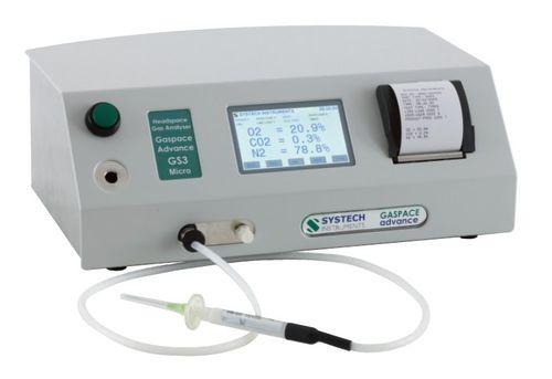 food analyzer / oxygen / gas / carbon dioxide