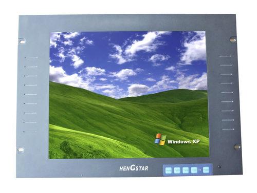 LCD/TFT monitor / 1280 x 1024 / rack-mount / vandal-proof