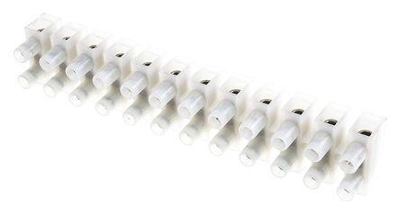 screw connection terminal block / plastic / 12-pole