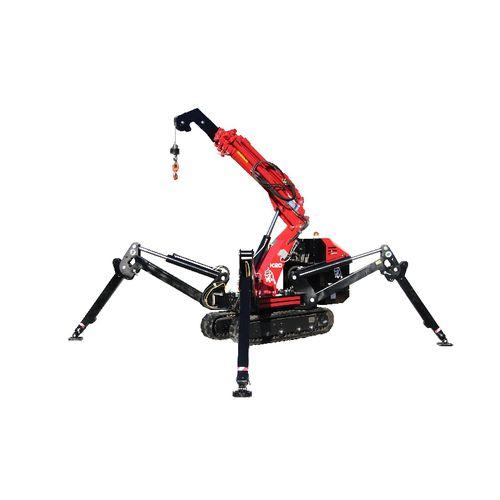 fully radio-controlled mini crane / crawler / telescopic / transportable