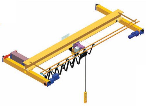 single-girder overhead traveling crane / for workshops