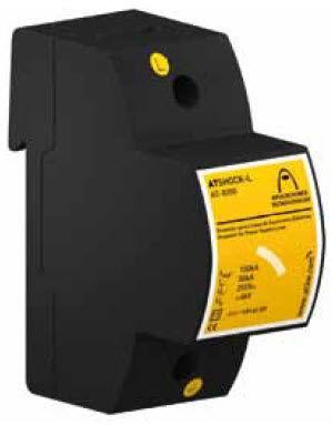 type 1 surge arrester / DIN rail / for transient current protection / low-voltage