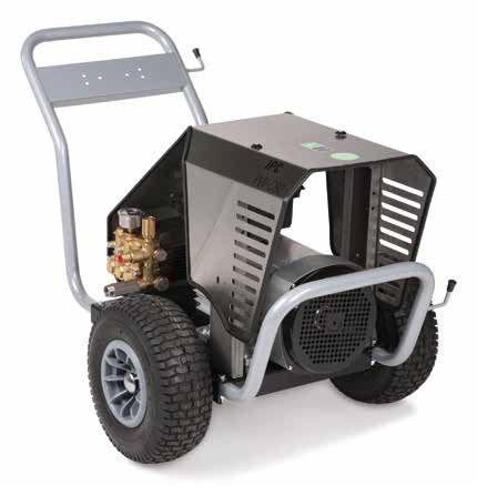 cold water cleaner / three-phase / mobile / high-pressure