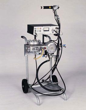 paint spraying unit / low-pressure