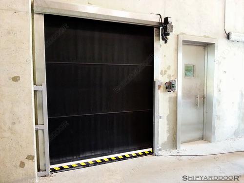 roll-up doors / indoor / PVC / high-speed