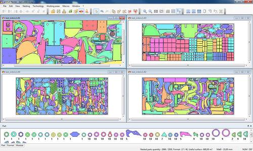 nesting software / 2D