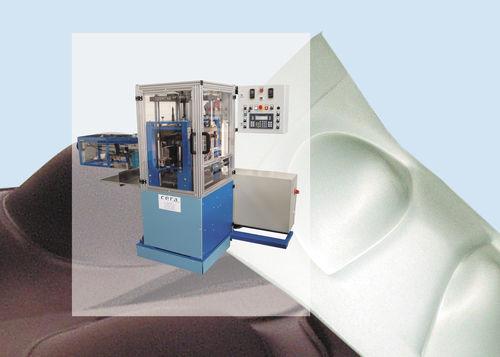 automatic thermoformer / panel / for bra cups / industrial