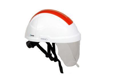 protection helmet / noise-reduction / with light / with face protection