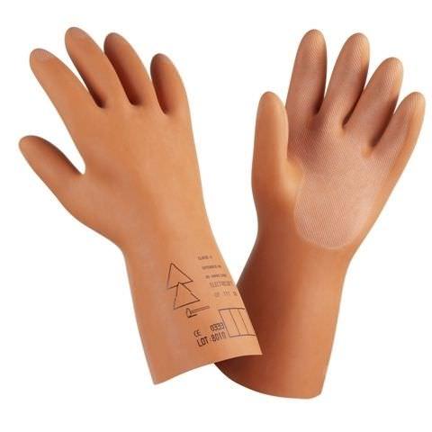 laboratory glove / insulated / mechanical protection / latex