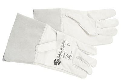 work glove / mechanical protection / leather