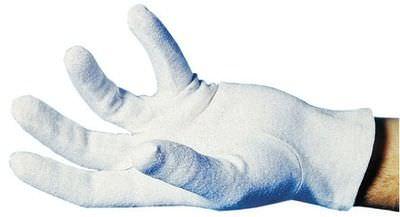 work glove / chemical protection / cotton / latex