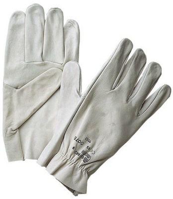 handling glove / mechanical protection / leather / full-grain leather