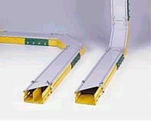 cable trunking / metal / underfloor