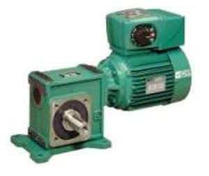 right-angle servo-gearmotor / worm / compact / for the food industry