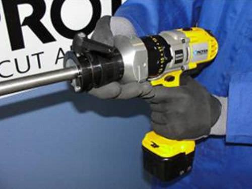 welding finishing machine / for pipes