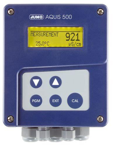 inductive conductivity meter / process