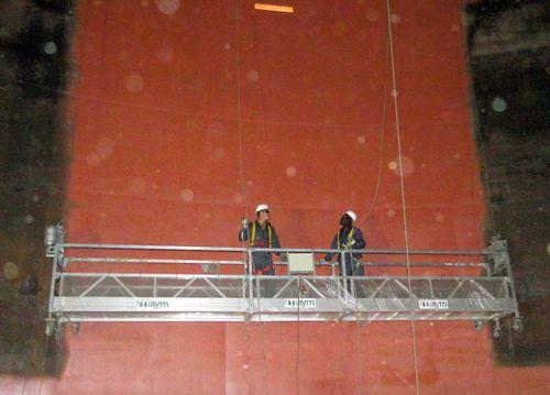 suspended scaffolding / modular / facade