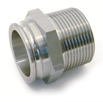 stainless steel nipple / threaded