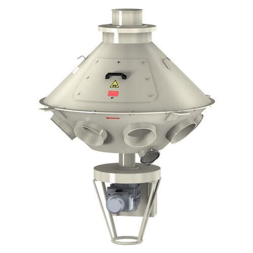 handling bulk product cylinder distributor