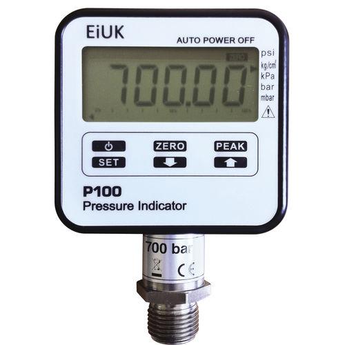 electronic pressure gauge / digital / process / test