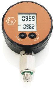 digital pressure gauge / robust / intrinsically safe / process