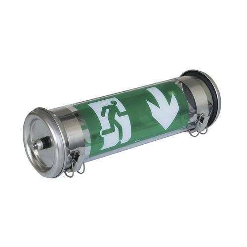 tubular safety lighting / LED / IP68 / autonomous