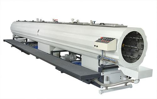 extrusion calibration tank / for pipes / vacuum