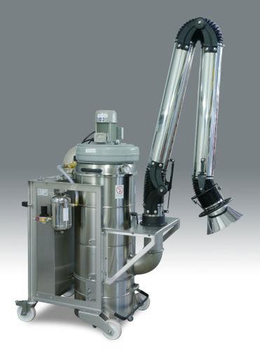 cartridge dust collector / pneumatic backblowing / mobile / industrial