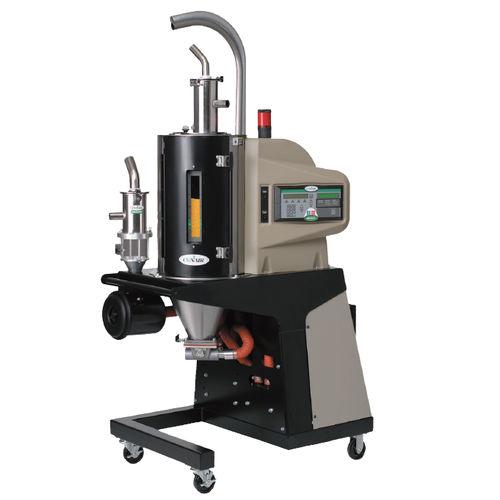 vacuum dryer / cleaning / for plastic pellets / portable