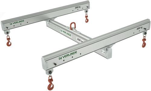 adjustable lifting beam / aluminum / H-shaped