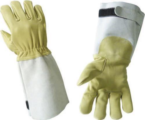 handling glove / mechanical protection / leather / full-grain leather