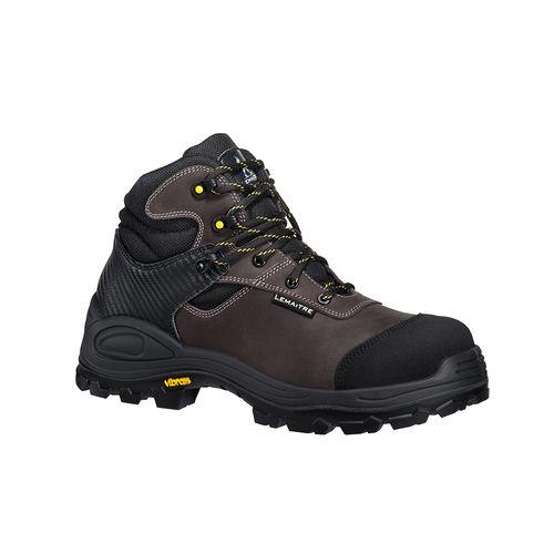 construction safety shoe / anti-static / leather / nitrile