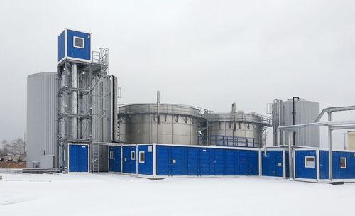 wastewater treatment plant / modular / for water companies