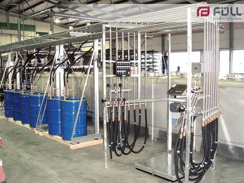 fluid dosing unit / gravimetric / manual