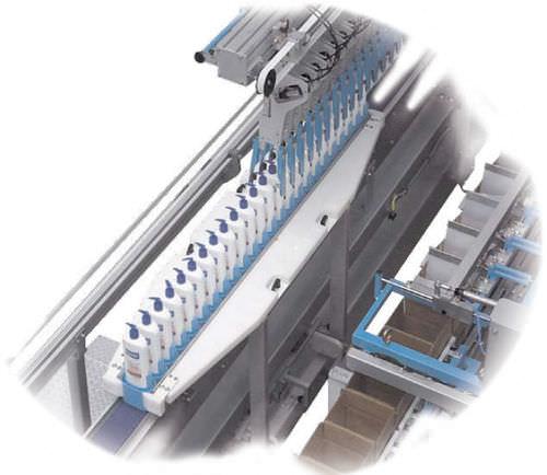 linear feeder / continuous / bottle-top / high-rate