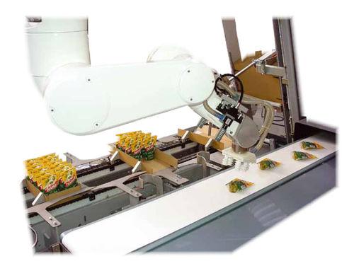 robotic packaging cell / pick-and-place / case