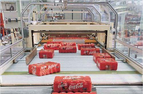 tower palletizer / for loads / high-rate / online