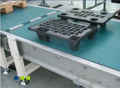 belt conveyor / modular / horizontal / transport