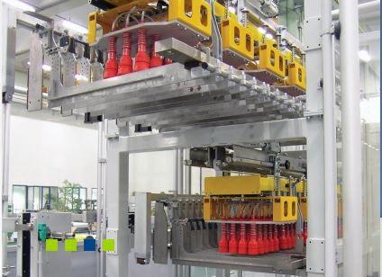 bottle filling line / automatic / vertical / liquid