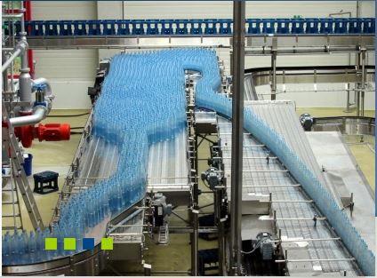 chain conveyor / accumulation / horizontal / transport