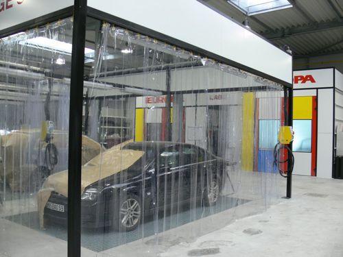 preparation area / painting preparation